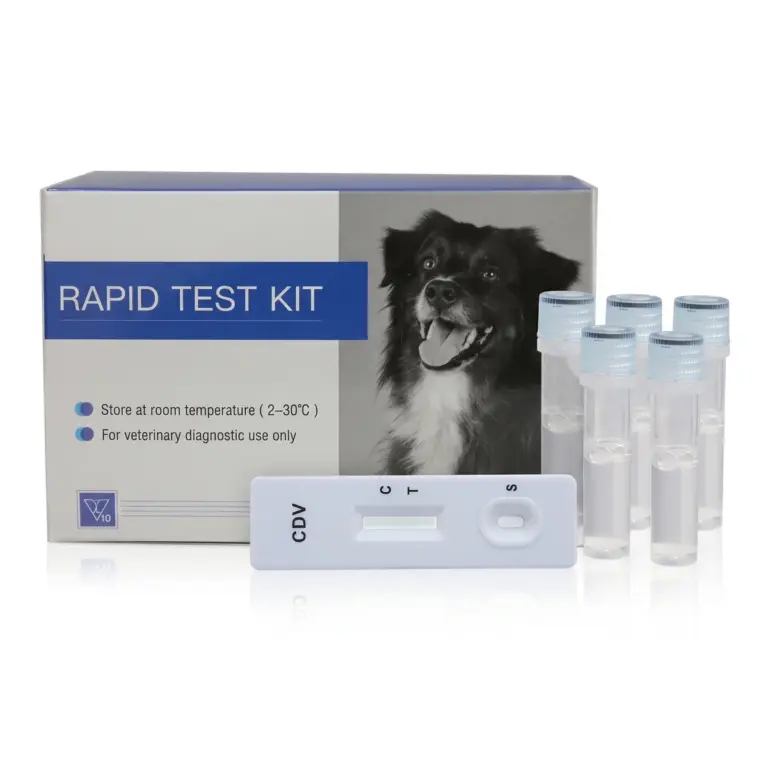 Test rápido de Distemper Canino CDV VET Diagnostix