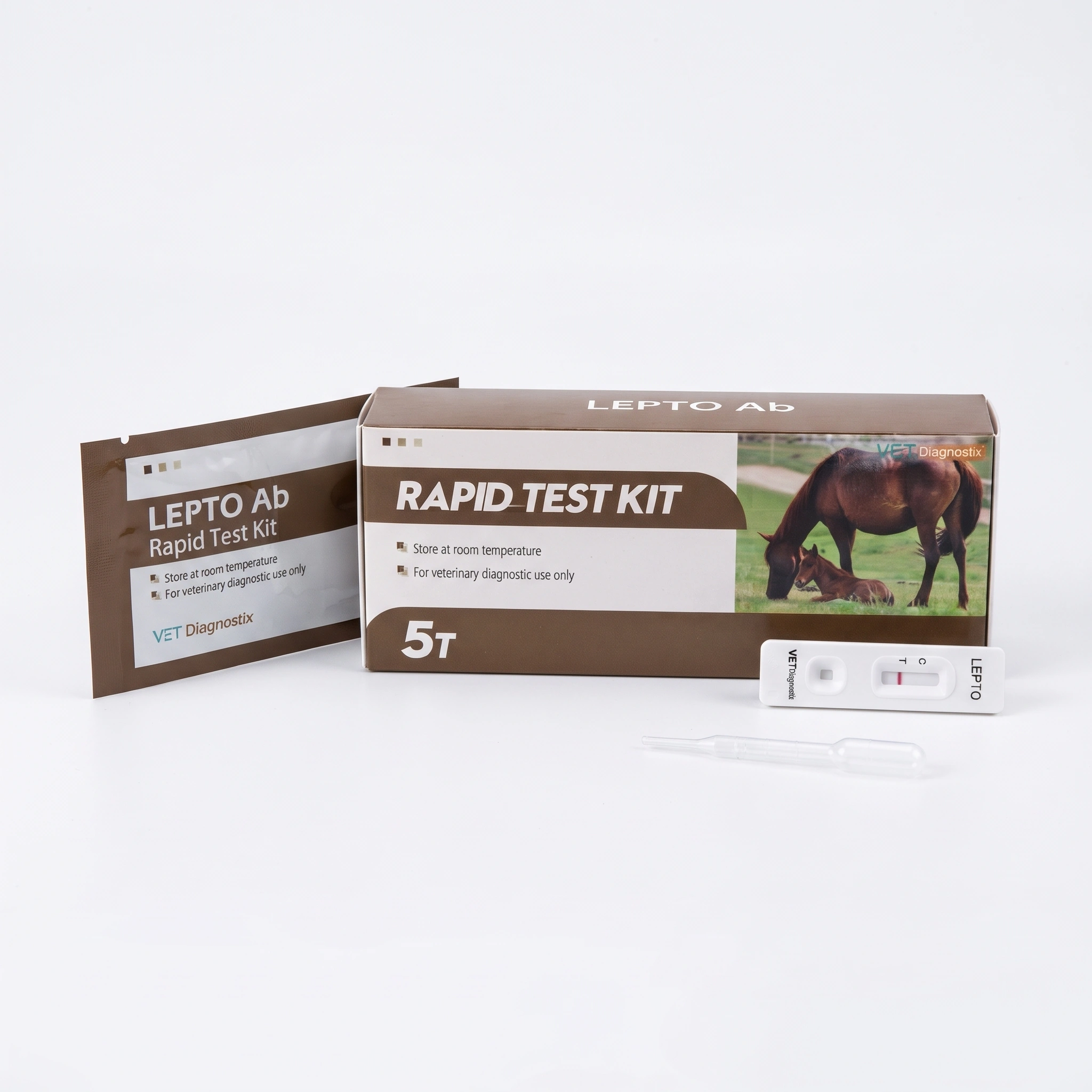 Tests rápidos veterinarios para equinos